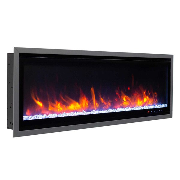 Smart 50 inch electric fireplace